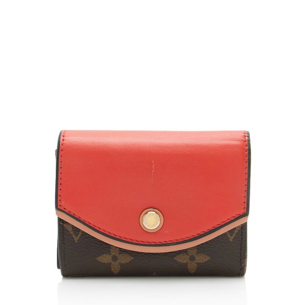 Louis Vuitton Monogram Canvas Calfskin Tuileries Compact Wallet